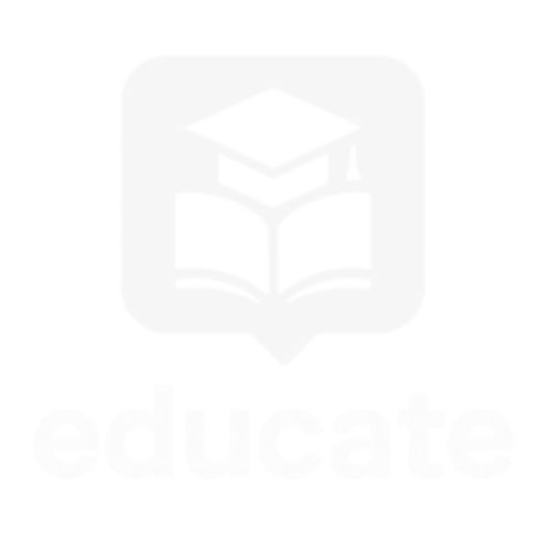 logo educate blanco